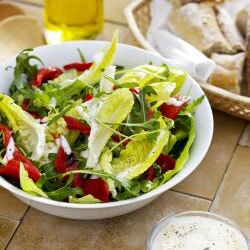 Zielona sałata z pieczoną papryką - smaczny i dietetyczny przepis | Philips