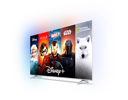 Telewizor Smart TV z platformą Disney+