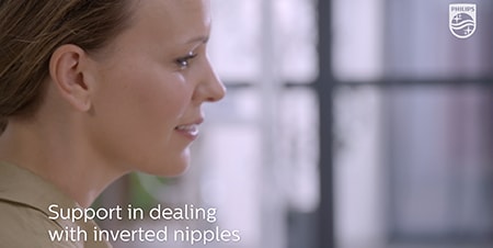 Support in dealing with inverted nipples