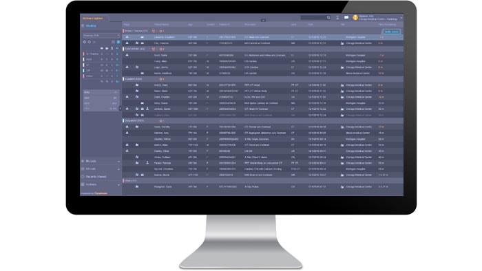 Ekran interfejsu modułu Workflow Orchestrator widoczny na monitorze