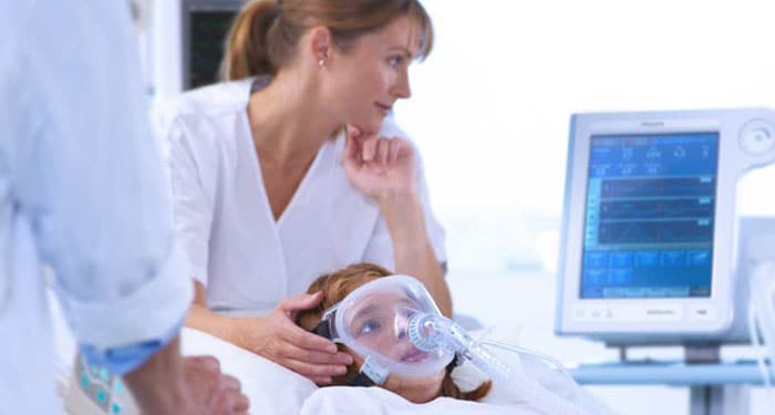 Opieka szpitalna nad pacjentami z zaburzeniami oddychania