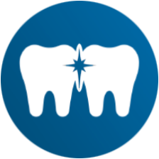 Ikona: łatwiejszy sposób na usuwanie płytki nazębnej z przestrzeni pomiędzy zębami