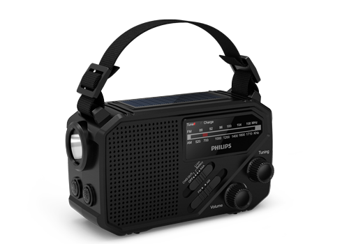 Philips — przenośne radio z latarką R1609