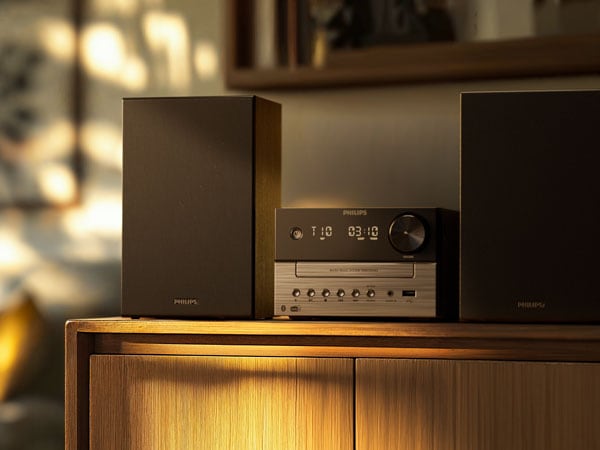 Ciesz się całą swoją muzyką za pomocą mikrowieży Philips