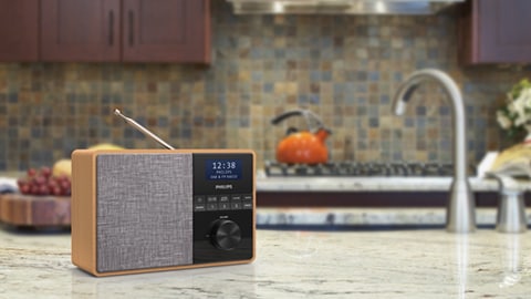 Domowe radio Philips, przenośne radio, radio Bluetooth, radio DAB