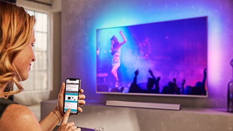 Bezprzewodowy zestaw SoundBar firmy Philips z technologią HDMI