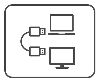 Monitory ze stacją dokującą USB-C