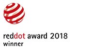 Logo nagroda zwycięzcy reddot za rok 2018
