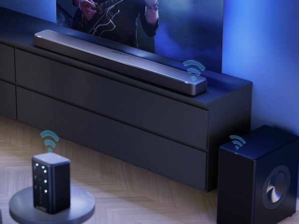 W użyciu jest funkcja Philips DTS Play fi