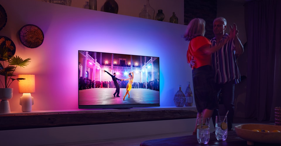 Oświetlenie telewizora Ambilight