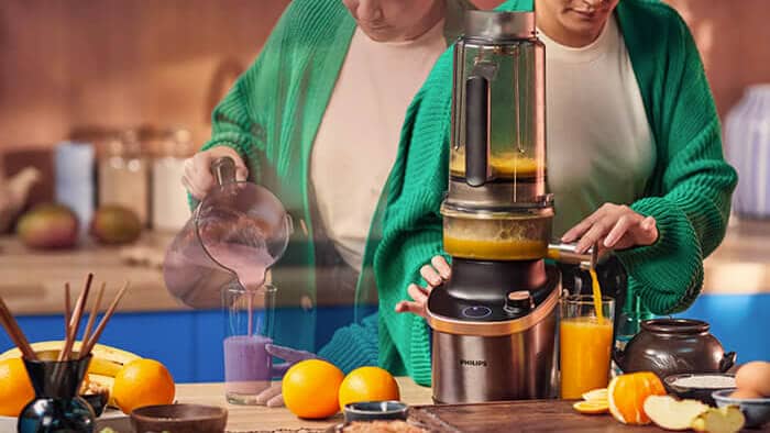 Blender z funkcją sokowirówki Philips Flip & Juice™