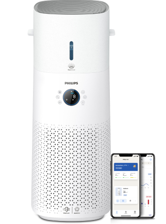 Oczyszczacz i nawilżacz powietrza Philips 2w1 z serii 3000