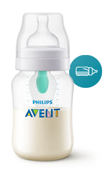 Anti-colic baby bottle