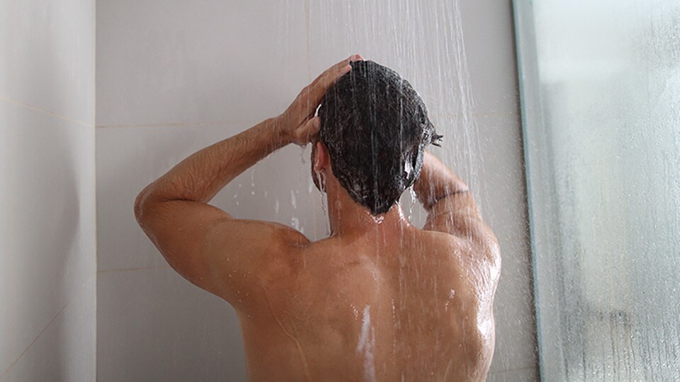 Soften up in the shower