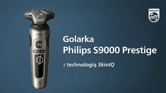 Obejrzyj film prezentacyjny i dowiedz się więcej o najbardziej zaawansowanych golarkach rotacyjnych do twarzy Serii 9000 w ofercie Philips.