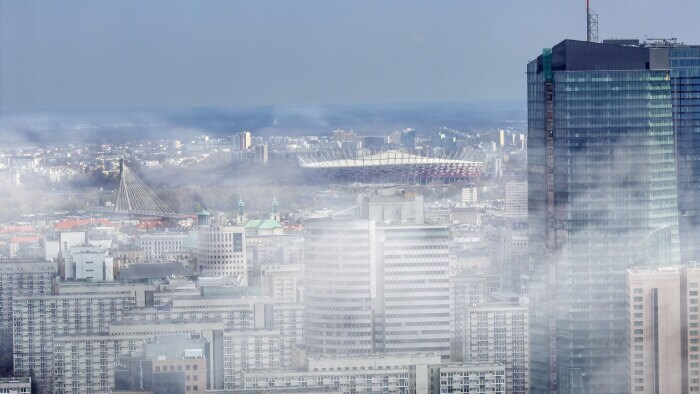 Zanieczyszczenie powietrza w Polsce vs jakość powietrza w Europie