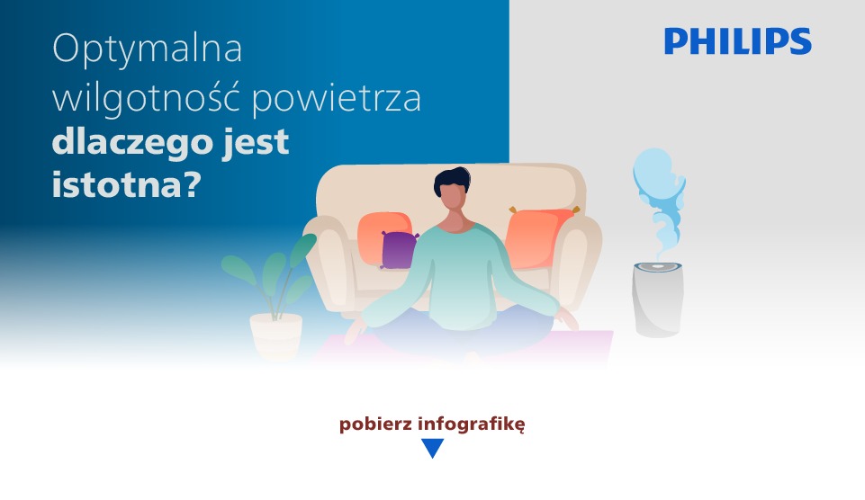 Pobierz pełną wersję infografiki o optymalnej wilgotności powietrza.