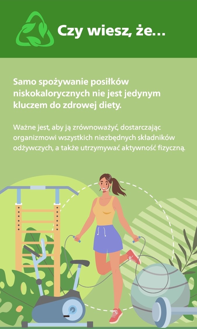 Zrównoważona dieta i aktywność fizyczna to klucz do zdrowego życia.