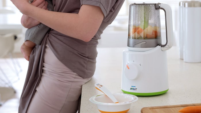 Parowaro-blender - sposób na rozszerzanie diety niemowlaka