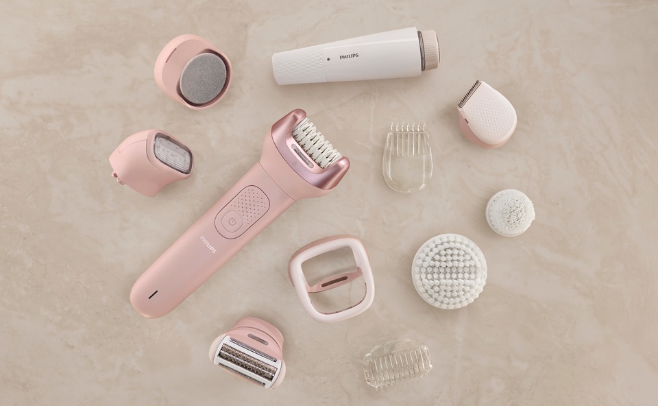 Bezprzewodowy damski epilator 9000 Philips
