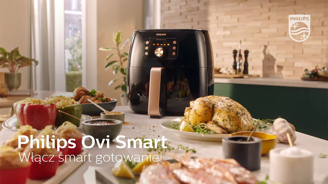 Zobacz jak działa Ovi Smart - urządzenie typu Airfryer, które piecze, smaży i grilluje powietrzem