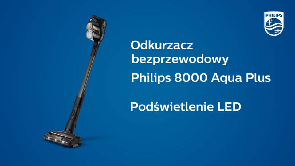 Jak wyczyścić szczotkę w odkurzaczu Philips 8000 Aqua Plus?