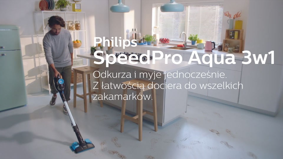 SpeedPro w akcji - szybkie i bezprzewodowe sprzątanie