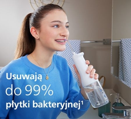 Usuwa płytkę bakteryjną