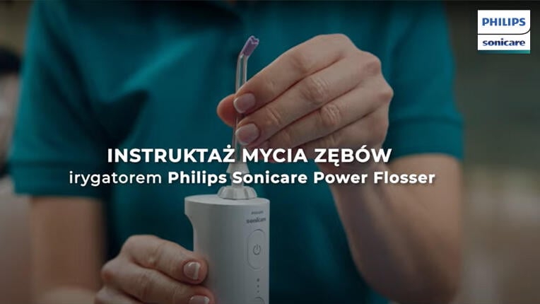 Jak używać irygatora Philips Sonicare Power Flosser?