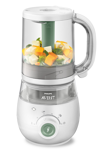 Parowaroblender Philips Avent 4 w 1 do przygotowywania zdrowego jedzenia dla dzieci