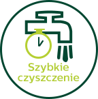 Ikona szybkiego czyszczenia w 90 sekund