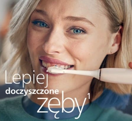 Lepiej doczyszczone zęby
