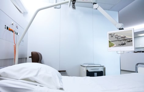 Telewizor szpitalny Philips do pomieszczeń dla pacjentów