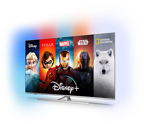 Telewizor Smart TV z platformą Disney+