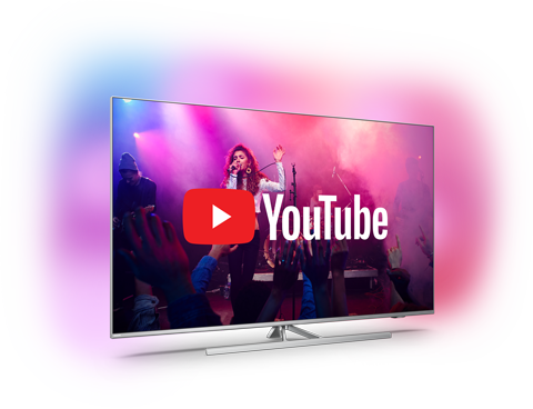 Telewizor Smart TV z platformą YouTube