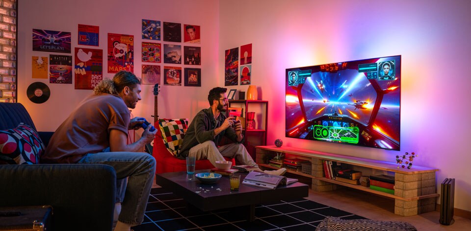 Najlepsze wrażenia w grach dzięki telewizorowi Ambilight