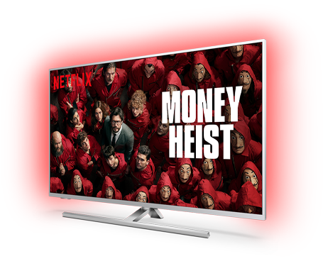 Telewizor Smart TV z platformą Netflix