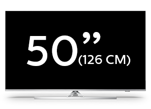 50-calowy telewizor Philips 4K LED UHD Android Smart TV z serii Performance