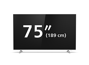 75-calowy telewizor Philips 4K LED UHD Android Smart TV z serii Performance