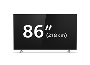 86-calowy telewizor Philips 4K LED UHD Android Smart TV z serii Performance