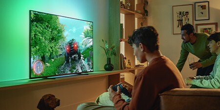 Granie z funkcją Ambilight