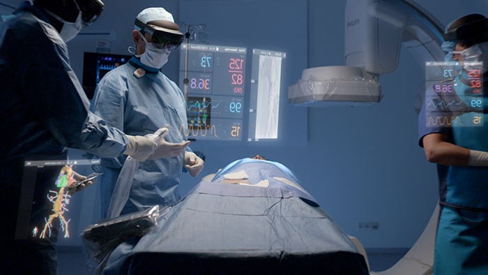 Philips’ unique augmented reality concept for image-guided minimally invasive therapies developed with Microsoft