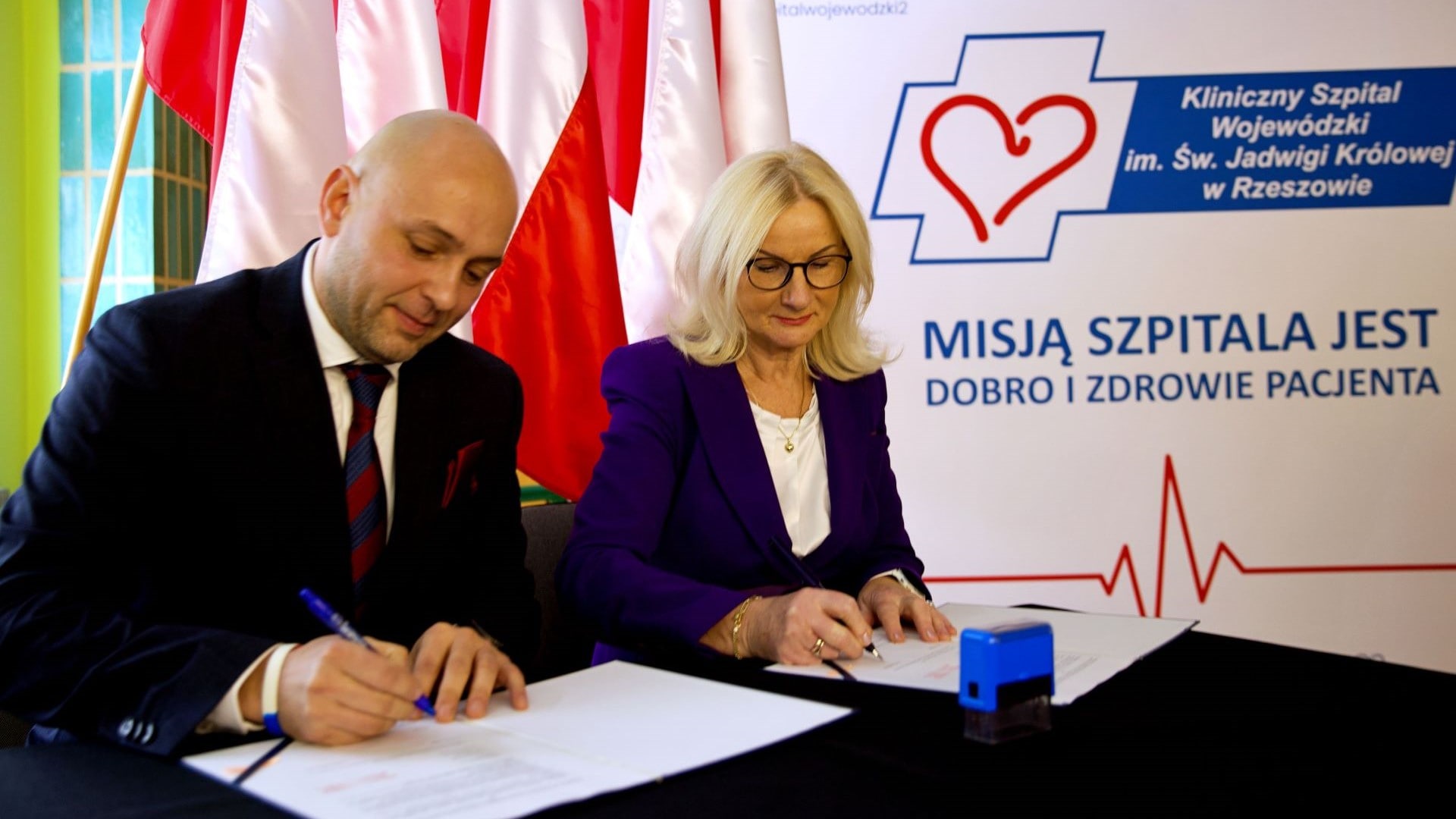 Podpisanie umowy dotyczącej prowadzenia pierwszego w Polsce centrum referencyjnego Philips w zakresie leczenia udarów mózgu -  